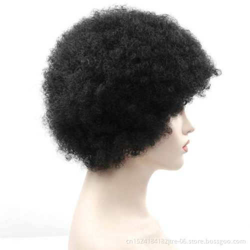 wholesales factory cheap price afro kinky curly wigs